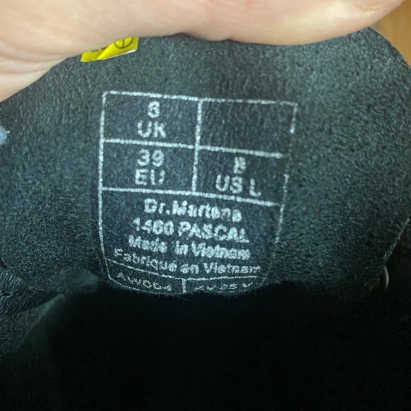 Doc Martens 1460 Pascal Black - Picture 6 of 9